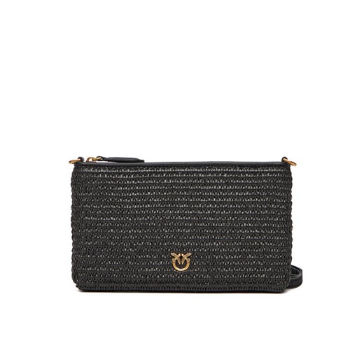 PINKO Torebka Flat Horizontal Mini PE 25 PCPL 104277 A2CF Czarny ze sklepu MODIVO w kategorii Listonoszki - zdjęcie 184048873
