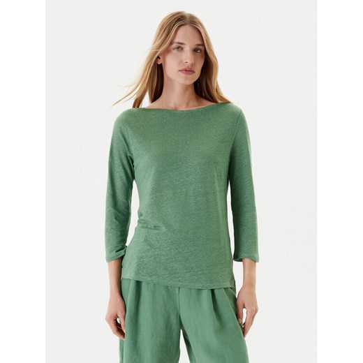United Colors Of Benetton Bluzka 37UJD109X Zielony Regular Fit ze sklepu MODIVO w kategorii Bluzki damskie - zdjęcie 184048880