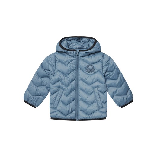 United Colors Of Benetton Kurtka przejściowa 2TWDGN02V Niebieski Regular Fit ze sklepu MODIVO w kategorii Kurtki chłopięce - zdjęcie 184048900