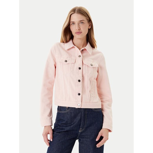 United Colors Of Benetton Kurtka jeansowa 2RZVDN00N Różowy Regular Fit ze sklepu MODIVO w kategorii Kurtki damskie - zdjęcie 184048922