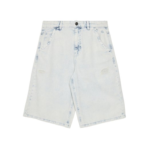 United Colors Of Benetton Szorty jeansowe 4AD7C9045 Niebieski Regular Fit ze sklepu MODIVO w kategorii Spodenki chłopięce - zdjęcie 184048931