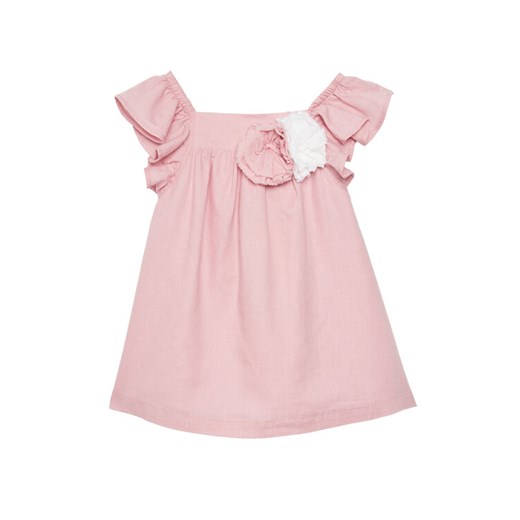 United Colors Of Benetton Sukienka letnia 43WBGV026 Różowy Regular Fit ze sklepu MODIVO w kategorii Sukienki dziewczęce - zdjęcie 184048933