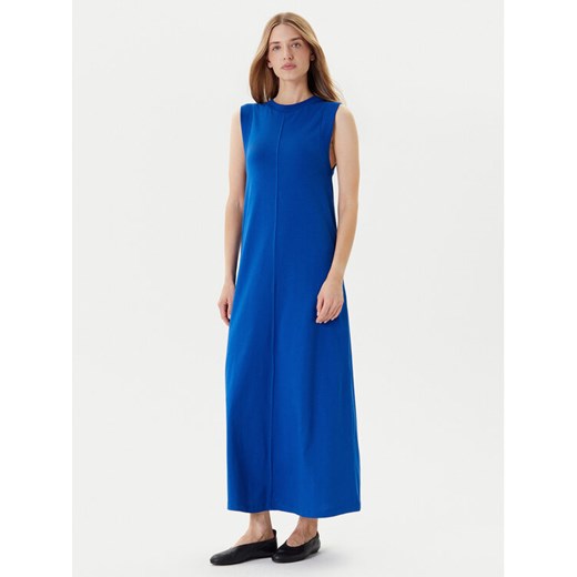 United Colors Of Benetton Sukienka codzienna 3BL0DV01R Niebieski Regular Fit ze sklepu MODIVO w kategorii Sukienki - zdjęcie 184048960