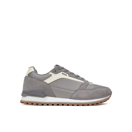 BOSS Sneakersy Parkour  50523221 Szary ze sklepu MODIVO w kategorii Buty sportowe męskie - zdjęcie 184048961