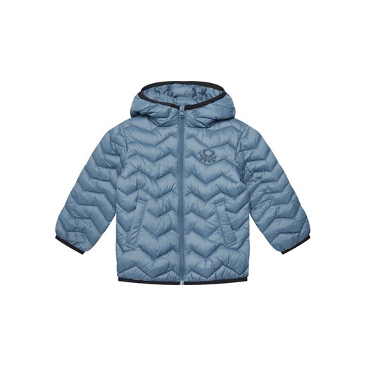 United Colors Of Benetton Kurtka przejściowa 2TWDCN04V Niebieski Regular Fit ze sklepu MODIVO w kategorii Kurtki chłopięce - zdjęcie 184048962