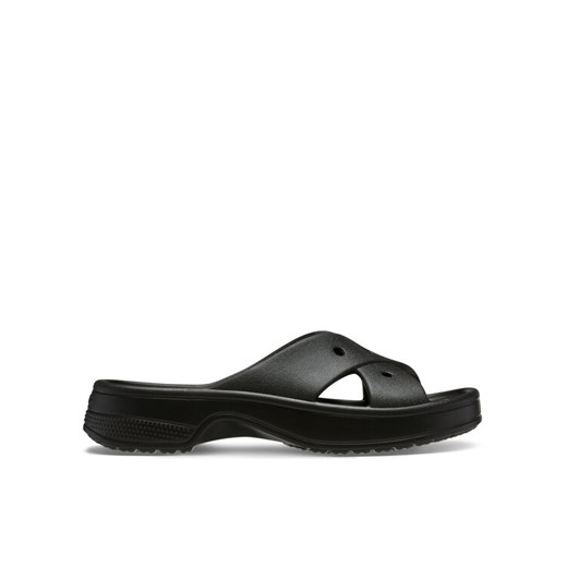 Crocs Klapki Classic Women's Cross Strap 210840 Czarny ze sklepu MODIVO w kategorii Klapki damskie - zdjęcie 184049001