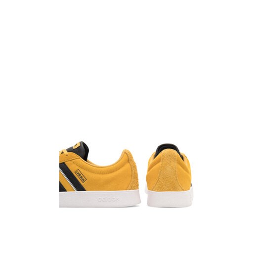 Buty sportowe męskie żółte Adidas sznurowane na wiosnę