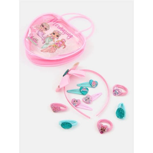 Sinsay - Torebka z akcesoriami do włosów 11 pack L.O.L Surprise - wielobarwny Sinsay One Size Sinsay