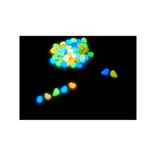 SUNNYSUE Świecące kamyczki (50 szt.) w różnych kolorach - 3+ Sunnysue onesize Limango Polska wyprzedaż