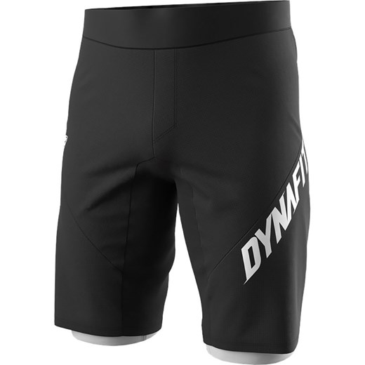 DYNAFIT Szorty funkcyjne 2w1 "RIDE LIGHT" w kolorze czarno-białym Dynafit XXL okazja Limango Polska