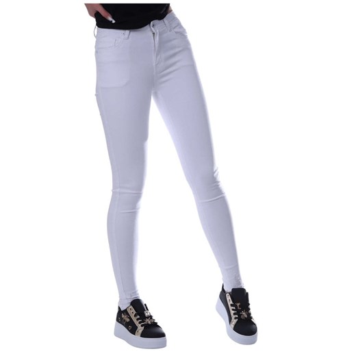 Białe letnie spodnie damskie /H2 K43 UB933 G235/ ze sklepu Pantofelek24.pl w kategorii Spodnie damskie - zdjęcie 184052764