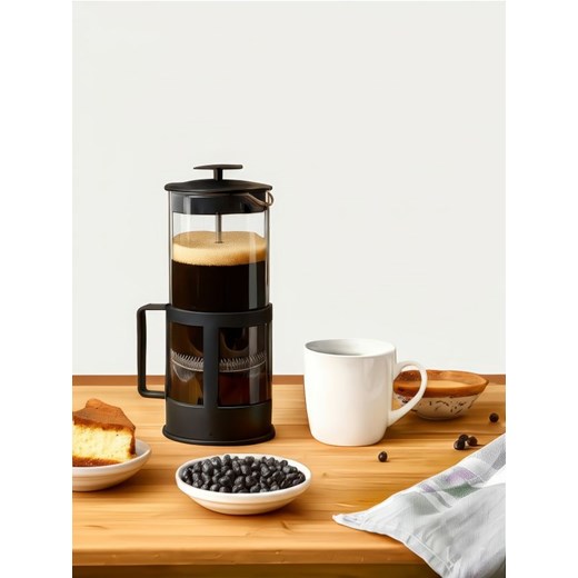 Sinsay - Zaparzacz do herbaty typu French Press - czarny ze sklepu Sinsay w kategorii Akcesoria kuchenne - zdjęcie 184054561