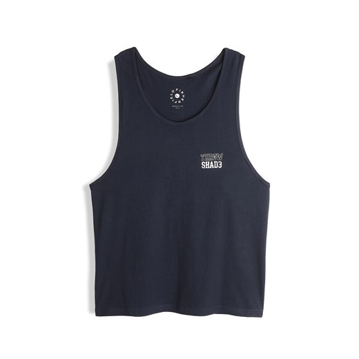 GATE Bawełniana koszulka na ramiączkach z napisem S ze sklepu gateshop w kategorii T-shirty męskie - zdjęcie 184055034