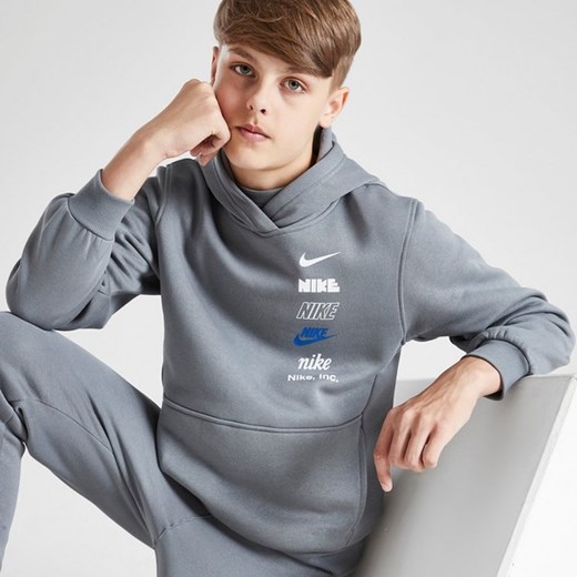 NIKE BLUZA Z KAPTUREM K NSW CLUB FLC HDY B ze sklepu JD Sports  w kategorii Bluzy chłopięce - zdjęcie 184055531