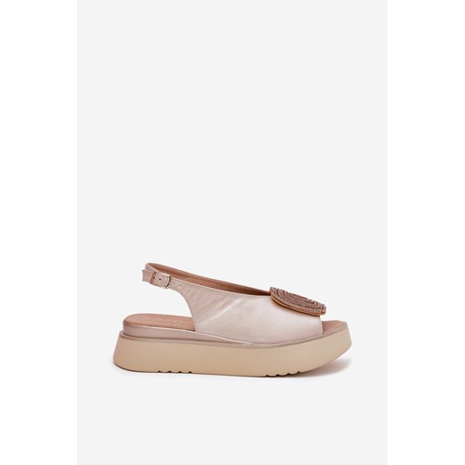 Espadryle damskie Zazoo skórzane
