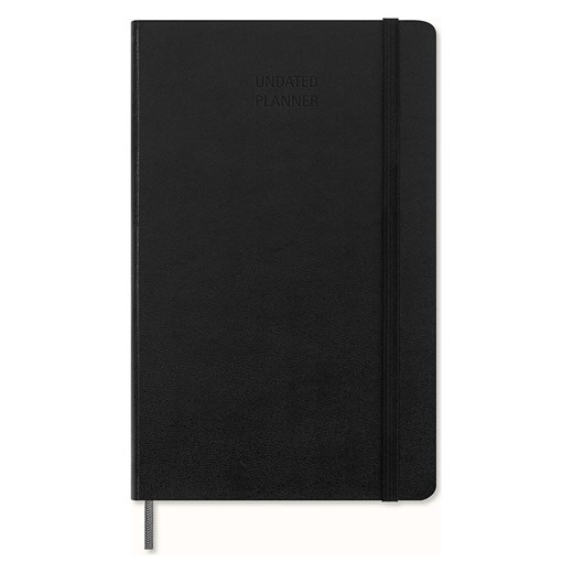 Moleskine Planer tygodniowy w kolorze czarnym - 13 x 21 cm ze sklepu Limango Polska w kategorii Akcesoria biurowe - zdjęcie 184056564