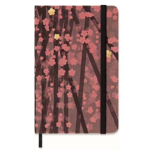 Moleskine Notatnik &quot;Sakura&quot; w kolorze jasnoróżowo-brązowym - 9 x 14 cm ze sklepu Limango Polska w kategorii Akcesoria biurowe - zdjęcie 184056570