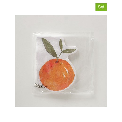 Boltze Serwetki (24 szt.) &quot;Fruits&quot; w kolorze pomarańczowym ze sklepu Limango Polska w kategorii Akcesoria kuchenne - zdjęcie 184057042