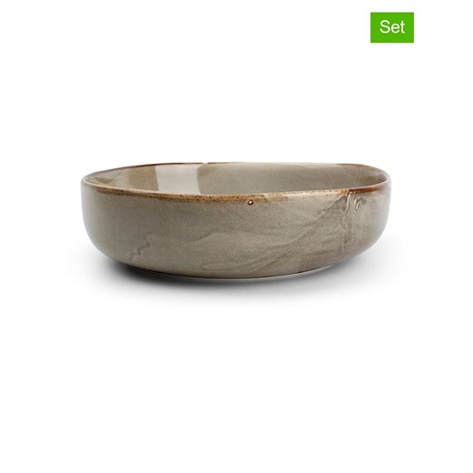 Salt and Pepper Miski (4 szt.) &quot;Studio Urban&quot; w kolorze szarym - wys. 6 x Ø 22 cm ze sklepu Limango Polska w kategorii Miski - zdjęcie 184057062