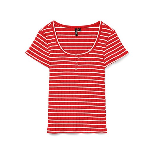 Vero Moda Koszulka &quot;Sea&quot; w kolorze czerwonym ze sklepu Limango Polska w kategorii Bluzki damskie - zdjęcie 184057071
