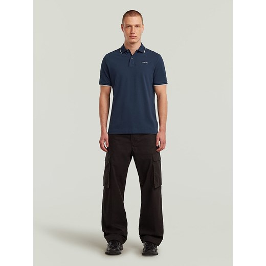G-Star Koszulka polo w kolorze granatowym ze sklepu Limango Polska w kategorii T-shirty męskie - zdjęcie 184057343