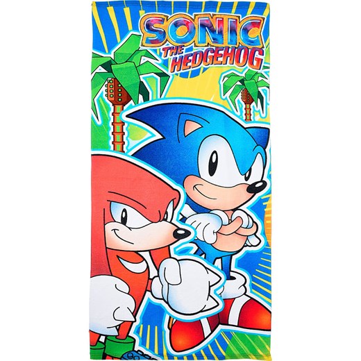 Sonic Ręcznik plażowy &quot;Sonic Classic&quot; ze wzorem ze sklepu Limango Polska w kategorii Ręczniki - zdjęcie 184057462