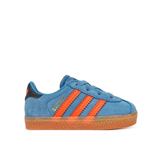 Sneakersy adidas Gazelle Comfort Closure JP7134 Niebieski ze sklepu eobuwie.pl w kategorii Buty sportowe dziecięce - zdjęcie 184057652