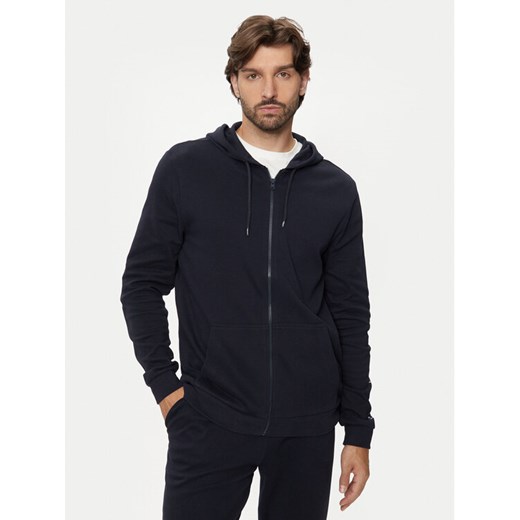 Tommy Hilfiger Bluza UM0UM03347 Granatowy Regular Fit ze sklepu MODIVO w kategorii Bluzy męskie - zdjęcie 184058004