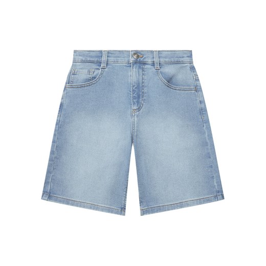 United Colors Of Benetton Szorty jeansowe 44LGC9048 Niebieski Regular Fit ze sklepu MODIVO w kategorii Spodenki chłopięce - zdjęcie 184058010
