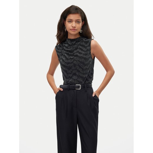 Vero Moda Bluzka Lucy 10316749 Czarny Regular Fit ze sklepu MODIVO w kategorii Bluzki damskie - zdjęcie 184058031