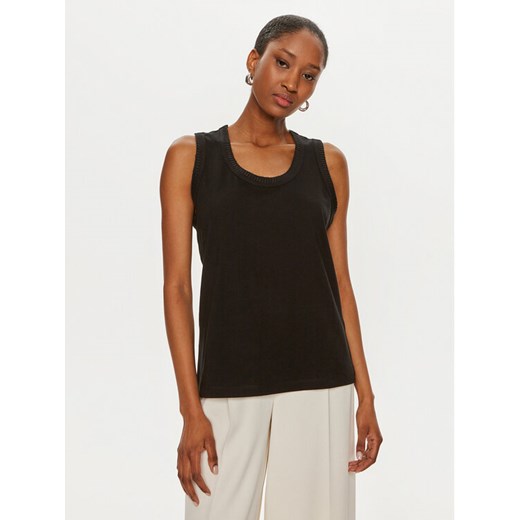 United Colors Of Benetton Bluzka 34G7DH00W Czarny Regular Fit ze sklepu MODIVO w kategorii Bluzki damskie - zdjęcie 184058041
