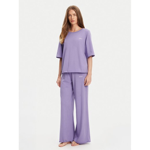 United Colors Of Benetton Piżama 35VB3P03P Fioletowy Loose Fit ze sklepu MODIVO w kategorii Piżamy damskie - zdjęcie 184058044