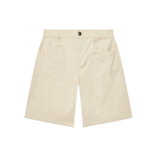 United Colors Of Benetton Szorty materiałowe 47RGC902U Beżowy Regular Fit ze sklepu MODIVO w kategorii Spodenki chłopięce - zdjęcie 184058060