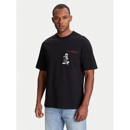 KARL LAGERFELD T-Shirt 755097 553270 Czarny Regular Fit ze sklepu MODIVO w kategorii T-shirty męskie - zdjęcie 184058081