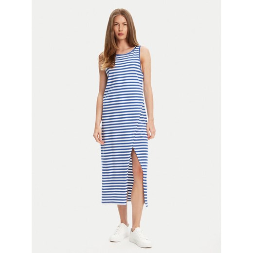 United Colors Of Benetton Sukienka letnia 3W0C5V02F Niebieski Regular Fit ze sklepu MODIVO w kategorii Sukienki - zdjęcie 184058101
