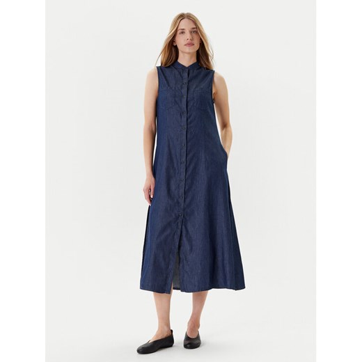 United Colors Of Benetton Sukienka codzienna 44KCDV0BH Granatowy Regular Fit ze sklepu MODIVO w kategorii Sukienki - zdjęcie 184058172