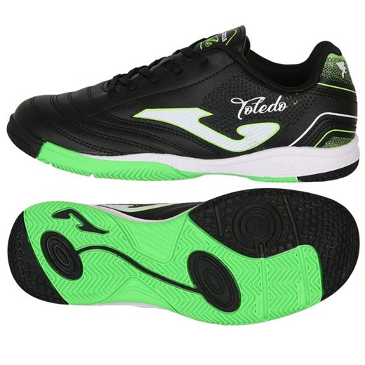 Buty piłkarskie Joma Toledo 2501 In TOJW2501IN czarne ze sklepu ButyModne.pl w kategorii Buty sportowe dziecięce - zdjęcie 184058994
