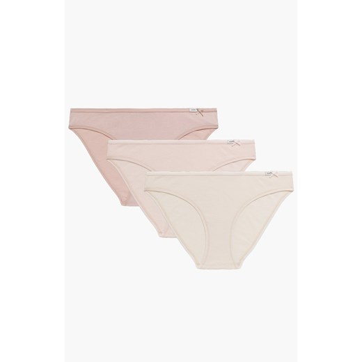 3-pack figi damskie bikini 3CLP-001-ECRC/BEZ/PUD, Kolor ecru-różowy, Rozmiar S, ATLANTIC ze sklepu Primodo w kategorii Majtki damskie - zdjęcie 184059810