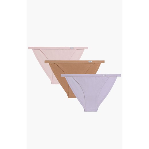 3-pack figi damskie tanga 3LP-216 ROZJ/BEZ/LAW, Kolor multicolour, Rozmiar XL, XL Primodo