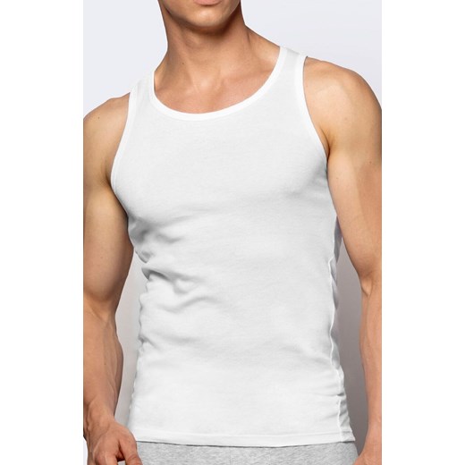 Atlantic podkoszulek męski biały BMV-046, Kolor biały, Rozmiar M, ATLANTIC ze sklepu Primodo w kategorii T-shirty męskie - zdjęcie 184060033