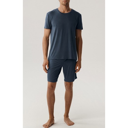 Atalntic piżama męska BNMP-005-DENIM, Kolor denim, Rozmiar M, ATLANTIC ze sklepu Primodo w kategorii Piżamy męskie - zdjęcie 184060080