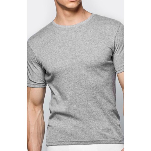 Podkoszulek męski BMV-048, Kolor szary melanż, Rozmiar S, ATLANTIC ze sklepu Primodo w kategorii T-shirty męskie - zdjęcie 184060430