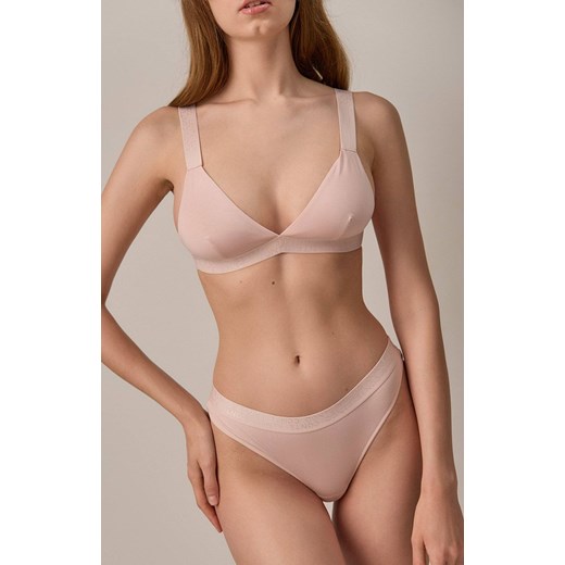 Bustier z trójkątnymi miseczkami beżowy FLEXIBLE LBE 2234, Kolor beżowy, Rozmiar XS, Conte ze sklepu Primodo w kategorii Biustonosze - zdjęcie 184062660