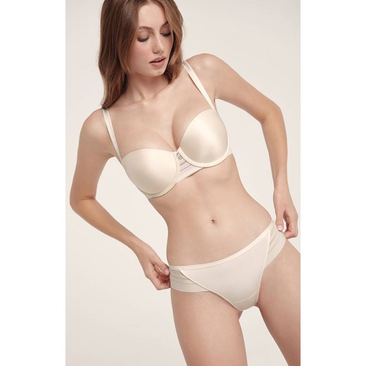 Sport Glam RB8044 biustonosz push-up, Kolor beżowy, Rozmiar 70C, Conte ze sklepu Primodo w kategorii Biustonosze - zdjęcie 184063010