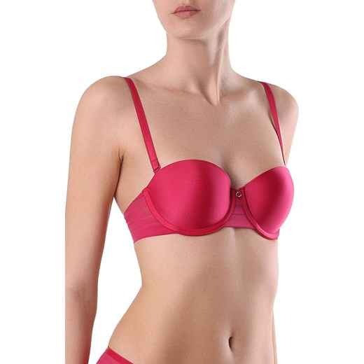 Sport Glam RB8044 biustonosz push-up, Kolor karmazynowy, Rozmiar 70A, Conte ze sklepu Primodo w kategorii Biustonosze - zdjęcie 184063011