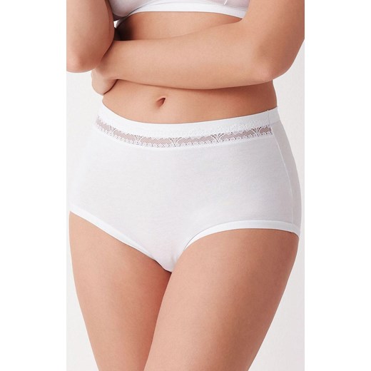 2-pak figi damskie białe GD 169 Maxi Essentials, Kolor biały, Rozmiar M, Cotonella ze sklepu Primodo w kategorii Majtki damskie - zdjęcie 184063373