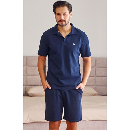 Doctor Nap męska piżama damska granatowa PMB.7216.NAVY, Kolor granatowy, Rozmiar M, Doctor Nap ze sklepu Primodo w kategorii Piżamy męskie - zdjęcie 184064362