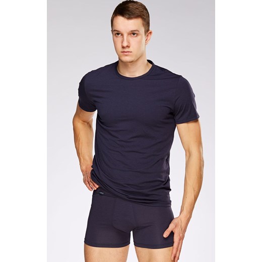 Koszulka męska t-shirt z krótkim rękawem granatowy 01/9-82/66, Kolor granatowy, Rozmiar XL, Fabio Undercare ze sklepu Primodo w kategorii T-shirty męskie - zdjęcie 184067764