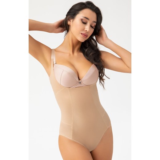Cieliste body wyszczuplające pod biust K148 Sanremo, Kolor beżowy, Rozmiar S, Gorsenia ze sklepu Primodo w kategorii Bielizna wyszczuplająca - zdjęcie 184071333
