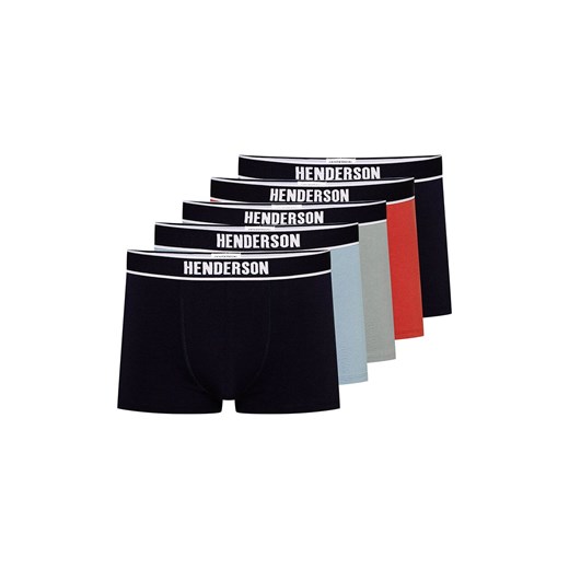 Henderson 5-pack bawełniane bokserki męskie Soon 42694-MLC, Kolor multicolour, Rozmiar 2XL, Henderson ze sklepu Primodo w kategorii Majtki męskie - zdjęcie 184071953